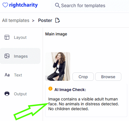 AI Image Check Response