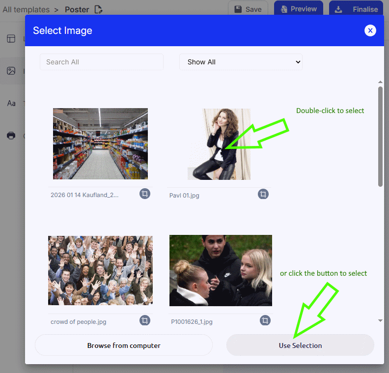 Select Image