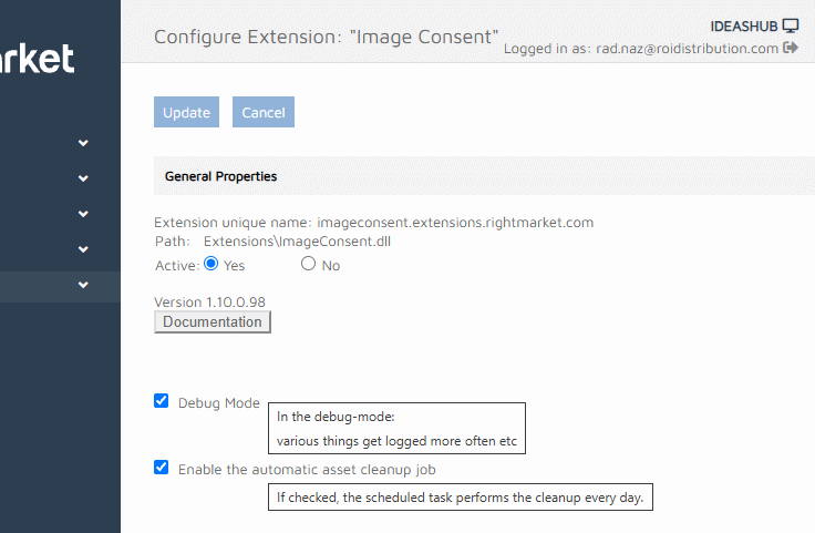 The Configuration Page