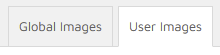 The User Images tab